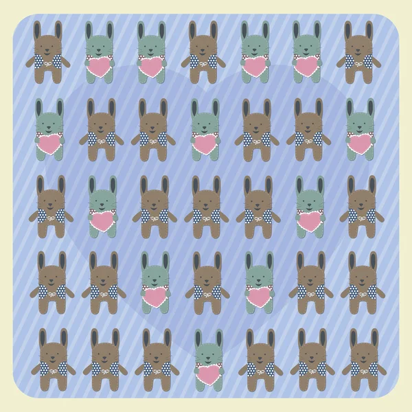 Lapins — Image vectorielle