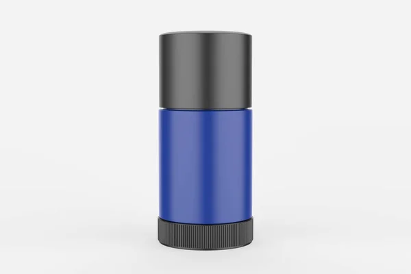 Plast Deodorant Stick Mockup Isolerad Vit Bakgrund Illustration — Stockfoto