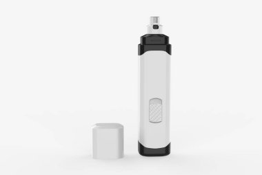 Profesyonel iki Hızlı Elektrikli Şarj Edilebilir Hayvan Tırnağı Kesme Acısız Pençe Yetiştirme ve Küçük Orta Büyüklükteki Yumuşatma. 3d illüstrasyon