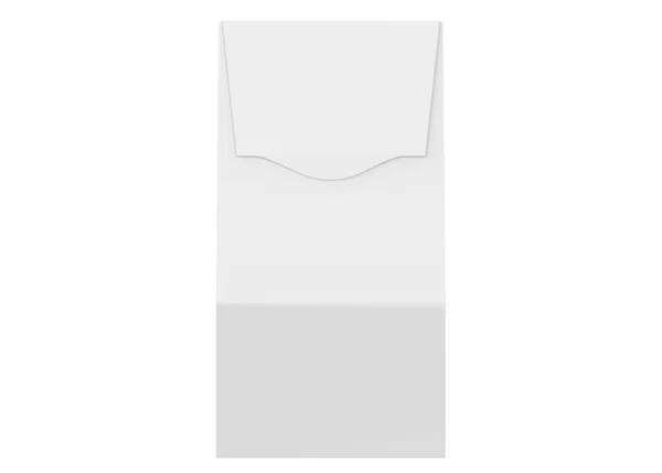 Paper Food Bag Mockup Isolated White Background Illustration — Stockfoto