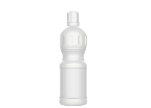 Hushållskemikalier Tomma Plastflaskor Flytande Tvättmedel Eller Tvål Fläckborttagningsmedel Tvättblekmedel Badrum — Stockfoto