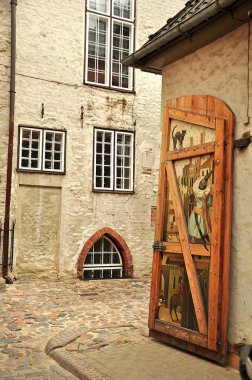 eski street, riga, Letonya