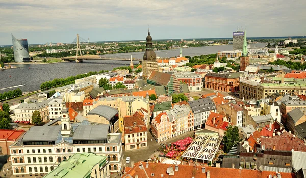 Panorama of Riga, Latvia — Stock Photo, Image