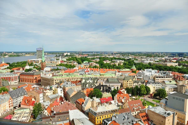 Panorama över Riga, Lettland — Stockfoto