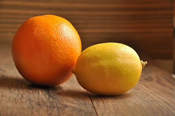 Citron, apelsin — Stockfoto