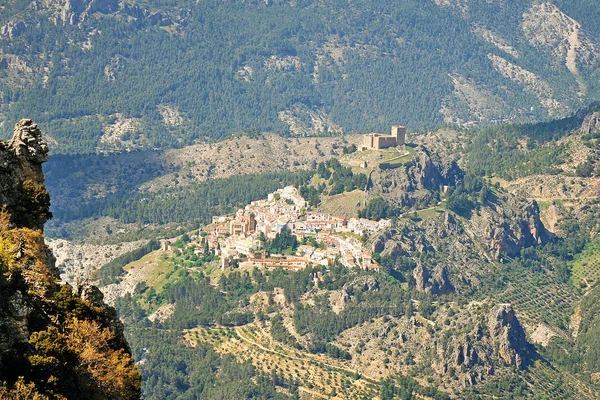 Blick von den Höhen des Dorfes — Stockfoto