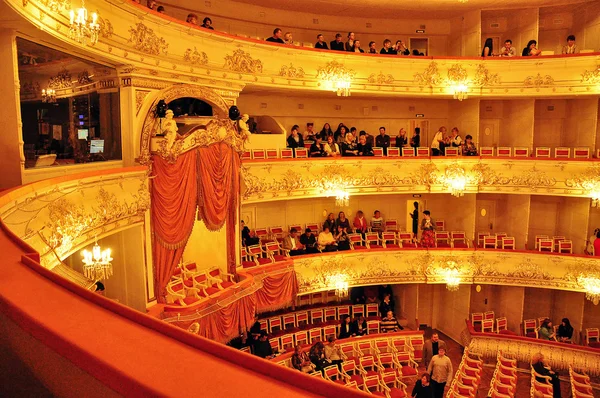 Balcones en el teatro — Foto de Stock