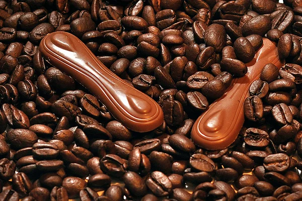 Кофе, шоколад — стоковое фото
