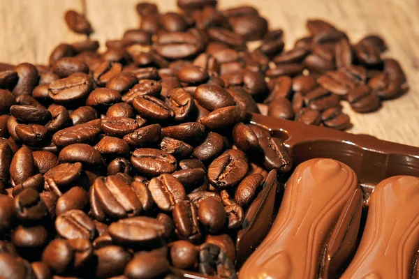 Кава, шоколад — стокове фото