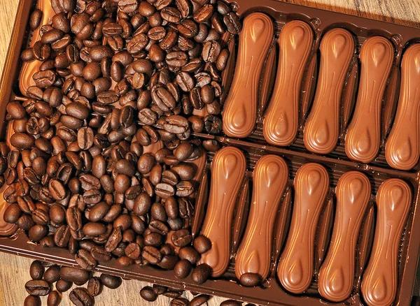 Coffee, chocolate — Stock Photo, Image
