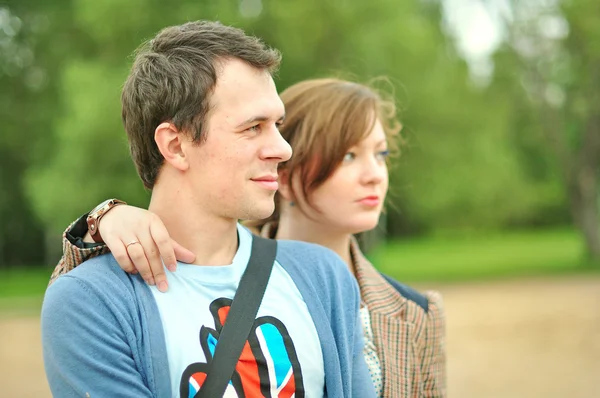 Happy young family Stock Photo