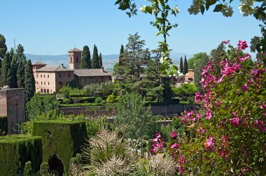 park Alhambra, granada, İspanya
