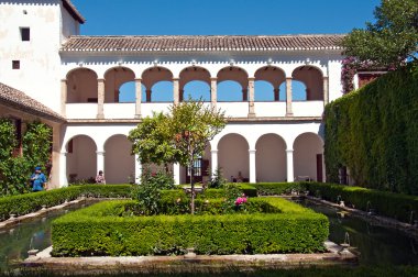 park Alhambra, granada, İspanya