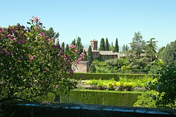 Park Alhambra, Granada, Spagna — Foto Stock