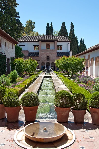 Alhambra, Granada, Spanyol — Stok Foto