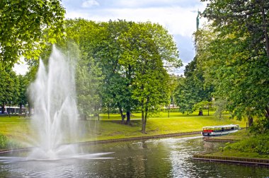 Bastion tepe park Riga, Letonya
