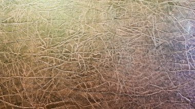 Hakiki kahverengi deri arka plan dokusu. Zarif koyu kahverengi deri arka plan. Dermantin dokusu. Metin için boş alan