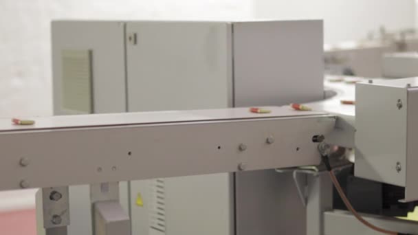 Ligne Pour Production Chocolat Dans Une Usine Industrielle Processus Automatique — Video