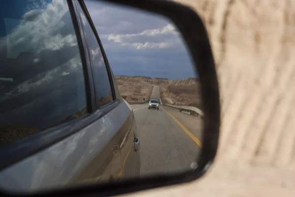 Reflexão no espelho — Fotografia de Stock