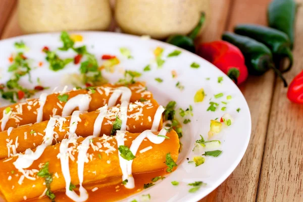 Mexikansk taco — Stockfoto