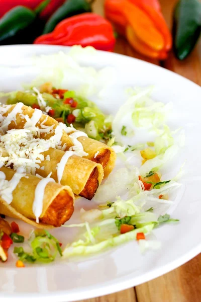 Kızarmış Meksikalı taco