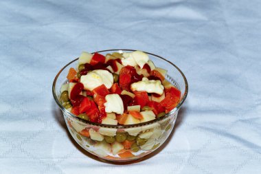 Sebzeli salata.