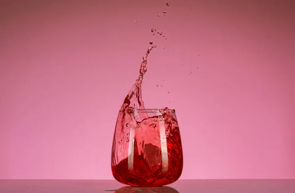 Cocktail Splashes Close — Stock Photo, Image