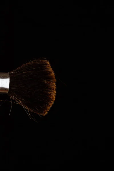 Powder Professional Brush Black — Stock Photo, Image