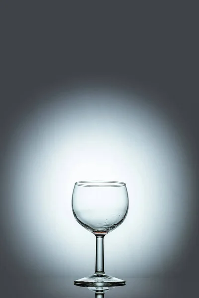 Glass Water Dark Background — Stock Photo, Image