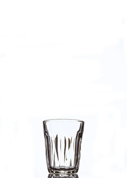 Empty Glass Close — Stock Photo, Image