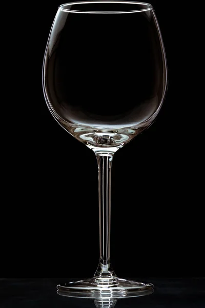 Bicchiere Vuoto Vicino — Foto Stock