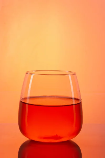 Koktél Aperol Üvegben — Stock Fotó