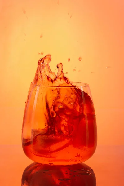 Cocktailaperol Glas — Stockfoto