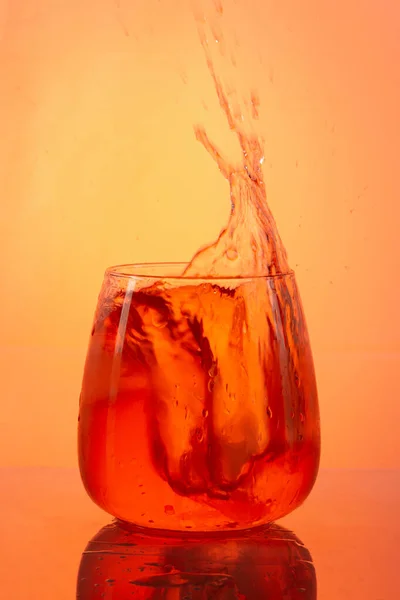 Cocktailaperol Glas — Stockfoto