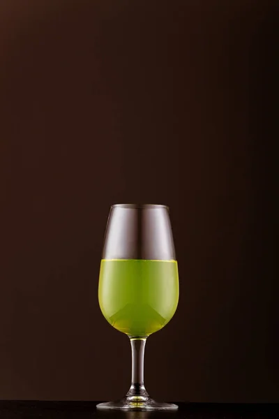 Glass Champagne Light Background — Stock Photo, Image