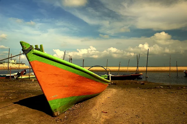 Vissersboot — Stockfoto