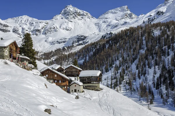 Cuneaz (Valle d'Aosta, Italy) — Stock Photo, Image