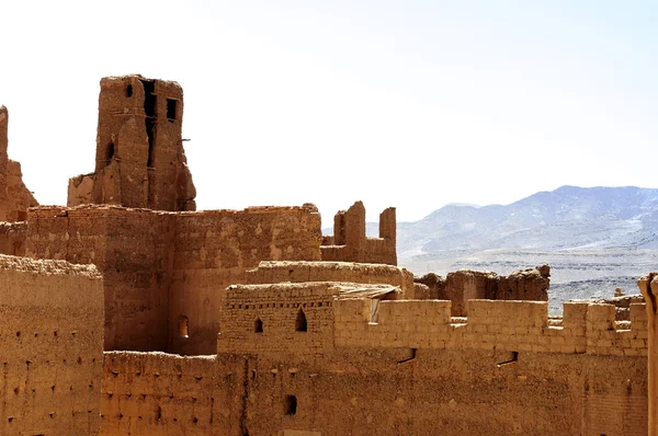Marokko, draa vallei, kasbah van tamnougalt — Stockfoto
