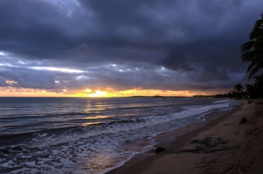 Brezilya, pititinga, sunrise beach