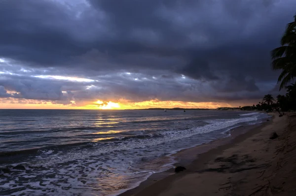 Brasil, Pititinga, praia ao nascer do sol — Fotografia de Stock