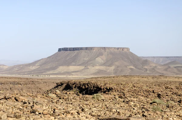 Morocco, Hamada du Draa, mountain — Stock Photo, Image