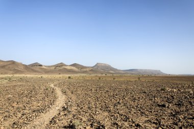 Fas, hamada du Dragan, yol