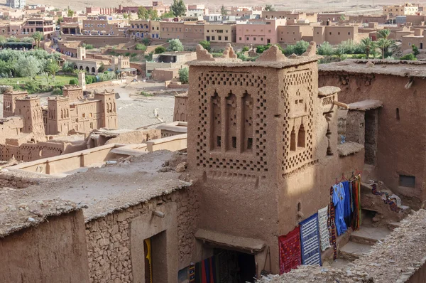 Marocko, draa dalen, kasbah — Stockfoto