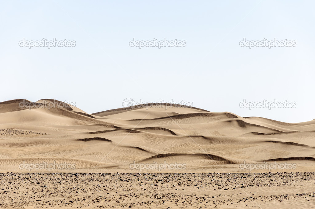 Sand dunes, Morocco
