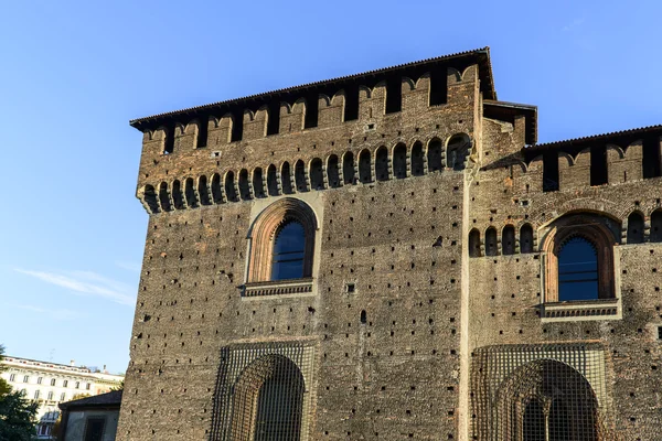Castello Sforzesco (Milão, Itália) ) — Fotografia de Stock