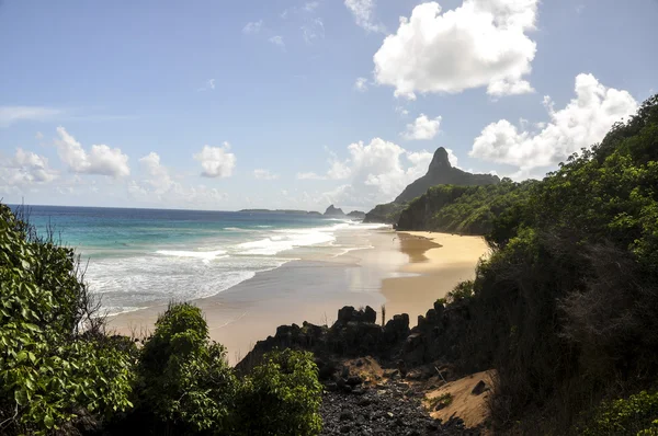 Plaża wróży, fernando de noronha (Brazylia) — Zdjęcie stockowe