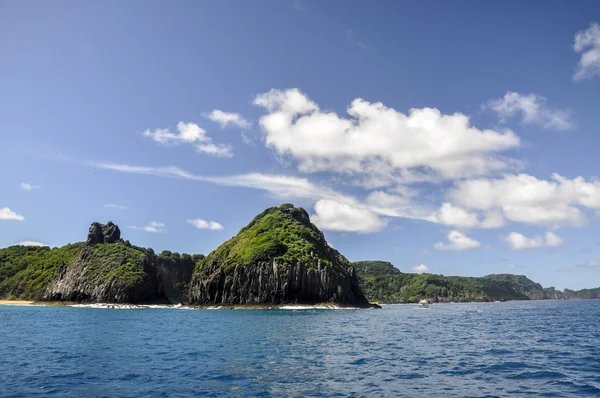 Útesy na fernando de noronha, pernambuco (Brazílie) — Stock fotografie