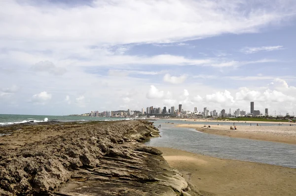 Plaża o porodzie, rio grande norte (Brazylia) — Zdjęcie stockowe