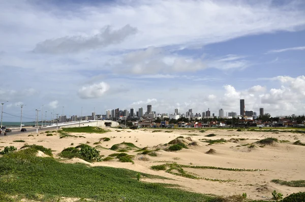 Dune di sabbia a Natal, Rio Grande do Norte (Brasile) ) — Foto Stock