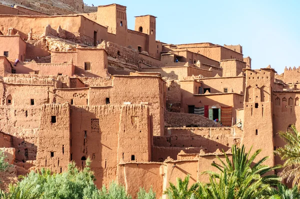 Versterkte stad van ait ben haddou (Marokko) — Stockfoto